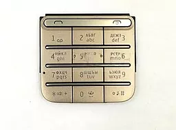 Клавиатура Nokia C3-01 Bronze