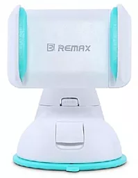 Держатель Remax RM-C06 White / Blue (RMX-RMC-06WTBL) - фото Держатель Remax RM-C06 White / Blue (RMX-RMC-06WTBL)