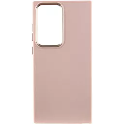 Чехол Epik Bonbon Leather Metal Style для Samsung Galaxy S23 Ultra Light Pink