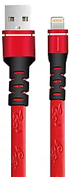 USB Кабель WUW X96 Lightning Cable Red