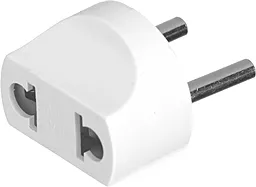Сетевой переходник EU на US 10A 250V White