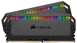 Оперативна пам'ять Corsair 16GB (2x8GB) DDR4 3200MHz Dominator Platinum RGB (CMT16GX4M2C3200C16)