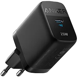 Сетевое зарядное устройство Anker PowerPort 312 25w PD USB-C ports charger black (A2642G11) - фото Сетевое зарядное устройство Anker PowerPort 312 25w PD USB-C ports charger black (A2642G11)