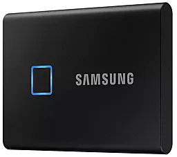 Накопичувач SSD Samsung Portable T7 TOUCH 2 TB (MU-PC2T0K/WW) Black - мініатюра 2