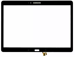 Корпусне скло дисплея Samsung Galaxy Tab S 10.5 (T800, T805) (з OCA плівкою), оригінал, Black