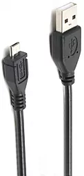 USB Кабель Maxxter 0.5M micro USB Cable Black (UB-AMM-0.5M)