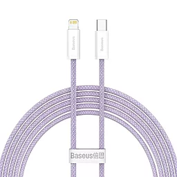 Кабель USB PD Baseus Dynamic 20W 2M USB Type-C - Lightning Cable Violet (CALD000105)