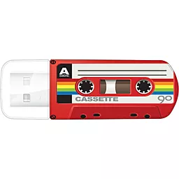 Флешка Verbatim 32GB Mini cassette edition Red USB 2.0 (49392)