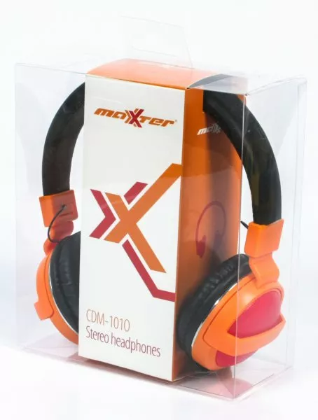 Навушники Maxxter CDM-101 Orange - фото 2
