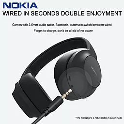Навушники Nokia E1200 Black - мініатюра 2