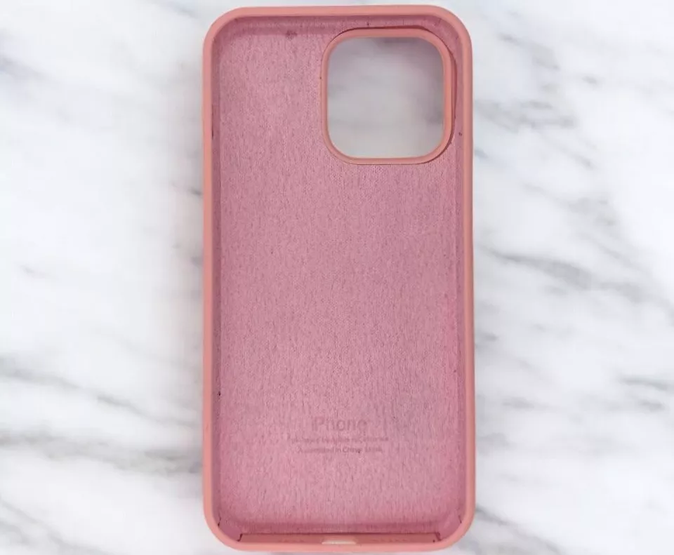 Чохол Silicone Case Full для Apple iPhone 15 Pro Pink - фото 2