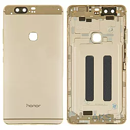 Задняя крышка корпуса Huawei Honor V8 со стеклом камеры Gold