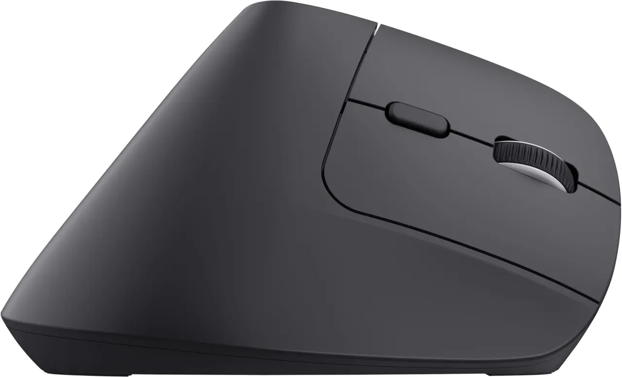 Компьютерная мышка Trust Bayo+ Multidevice Ergonomic Wireless Black (25146) - фото 6