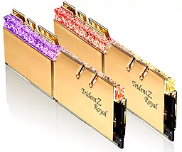 Оперативная память G.Skill TridentZ RGB ROYAL DDR4 16 GB (2x8GB) 3600MHz (F4-3600C18D-16GTRG) Gold