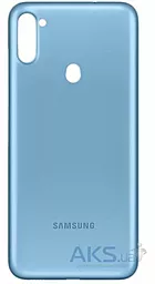 Задняя крышка корпуса Samsung Galaxy A11 A115F Original Blue - фото Задняя крышка корпуса Samsung Galaxy A11 A115F Original Blue