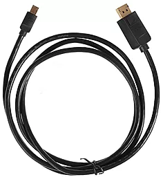 Відеокабель Vention MiniDisplayPort - DisplayPort v1.2 4k 60hz 3m black (HAABI) - мініатюра 3
