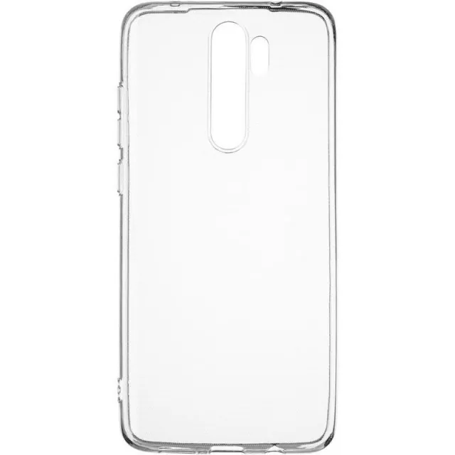 Чохол Silicone Case WS для Xiaomi Redmi Note 8 Pro Transparent - фото 1