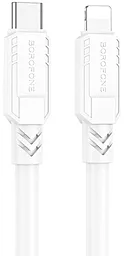USB PD Кабель Borofone BX81 20W USB Type-C - Lightning Cable White