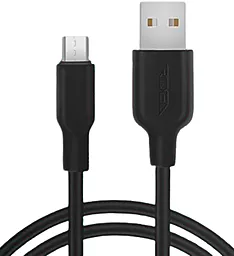 Кабель Ridea RC-M114 Soft Silico USB-A - micro USB 15w 3a 1м cable Black - фото Кабель Ridea RC-M114 Soft Silico USB-A - micro USB 15w 3a 1м cable Black