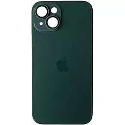 Чехол AG Glass with MagSafe для Apple iPhone 14 Canging green