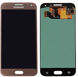 Дисплей Samsung Galaxy E5 E500 з тачскріном, оригінал, Brown