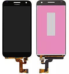 Дисплей Huawei Ascend G7 (G760, G7-L01, G7-L03, G7-L11, G7-UL20, G7-TL00) з тачскріном, Black