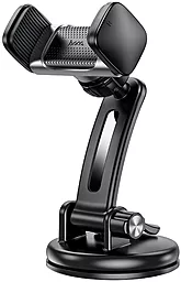 Держатель Hoco CA111 Pull Clip Suction Cup Black/Gray - фото Держатель Hoco CA111 Pull Clip Suction Cup Black/Gray