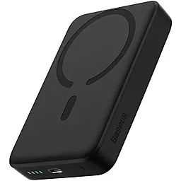 Повербанк Baseus Magnetic Mini Wireless 10000 mAh 30W Black (PPCX110201) - фото Повербанк Baseus Magnetic Mini Wireless 10000 mAh 30W Black (PPCX110201)