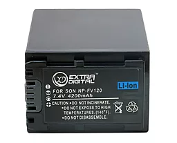 Аккумулятор для видеокамеры Sony NP-FV120 (4200 mAh) BDS2675 ExtraDigital - миниатюра 2