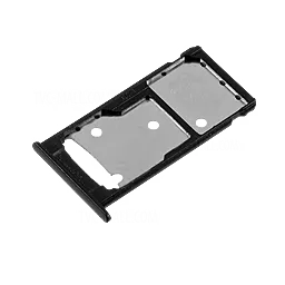 Слот (лоток) SIM-карти Huawei Y7 2017 Black