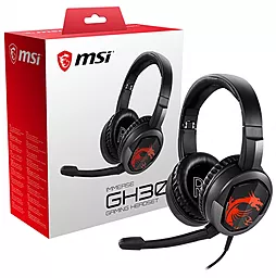 Навушники MSI Immerse GH30 Gaming Headset (S37-2101000-SV1) Black - мініатюра 10