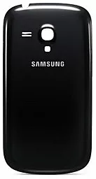 Задняя крышка корпуса Samsung Galaxy S3 mini I8190 Onyx Black - фото Задняя крышка корпуса Samsung Galaxy S3 mini I8190 Onyx Black