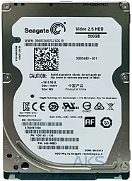 Жесткий диск для ноутбука Seagate Video 500 GB 2.5 (ST500VT000)