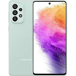 Смартфон Samsung Galaxy A73 5G 8/256Gb Light Green (SM-A736BLGHSEK) - фото Смартфон Samsung Galaxy A73 5G 8/256Gb Light Green (SM-A736BLGHSEK)