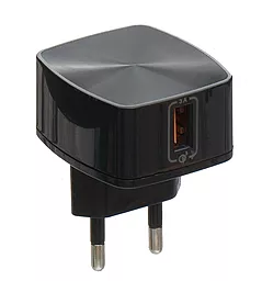 Мережевий зарядний пристрій з швидкою зарядкою Remax RP-U114 18w QC3.0 home charger Black (RP-U114)