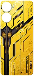 Задняя крышка корпуса ZTE Nubia Neo Original Yellow - фото Задняя крышка корпуса ZTE Nubia Neo Original Yellow