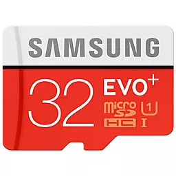 Карта пам'яті Samsung microSDHC 32GB EVO PLUS Class 10 UHS-I U1 (MB-MC32DA/RU)