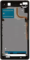 Рамка дисплея Sony Xperia Z2 D6502 / D6503 Black - миниатюра 2