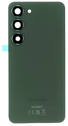 Задняя крышка корпуса Samsung Galaxy S23 S911 со стеклом камеры Green - фото Задняя крышка корпуса Samsung Galaxy S23 S911 со стеклом камеры Green