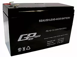Акумуляторна батарея Great Power 12V 7.2Ah (PG12-7.2/8)