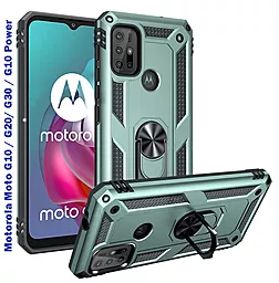 Чехол BeCover Military для Motorola Moto G10, Moto G20, Moto G30, Moto G10 Power Dark Green (707107)