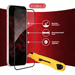 Защитное стекло Intaleo Full Glue для Apple iPhone 13 Pro Max Black (1283126514999) - миниатюра 4