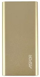 Повербанк Aspor A373 6000mAh Gold - фото Повербанк Aspor A373 6000mAh Gold