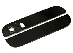Заднє скло iPhone 5 верхнє і нижнє Black