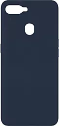 Чохол Epik Silicone Cover Full without Logo (A) OPPO A12, A5s Midnight Blue