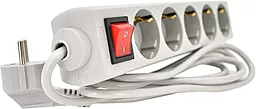 Сетевой фильтр (удлинитель) Merlion G545CU белый (RT-G545-CU) - фото Сетевой фильтр (удлинитель) Merlion G545CU белый (RT-G545-CU)