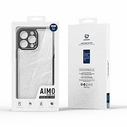 Чехол Dux Ducis Aimo для Apple IPhone 15 Pro Black - миниатюра 7 Чехол Dux Ducis Aimo для Apple IPhone 15 Pro Black - миниатюра 7