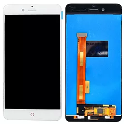 Дисплей ZTE Nubia Z17 mini (NX569J, NX569H) с тачскрином, White - фото Дисплей ZTE Nubia Z17 mini (NX569J, NX569H) с тачскрином, White