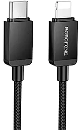 Кабель Borofone BX120 USB Type-C - Lighning 27w 3a 1м cable Gold