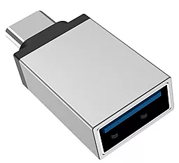 OTG-переходник Borofone BV3 USB-A - Type-C Grey - миниатюра 3